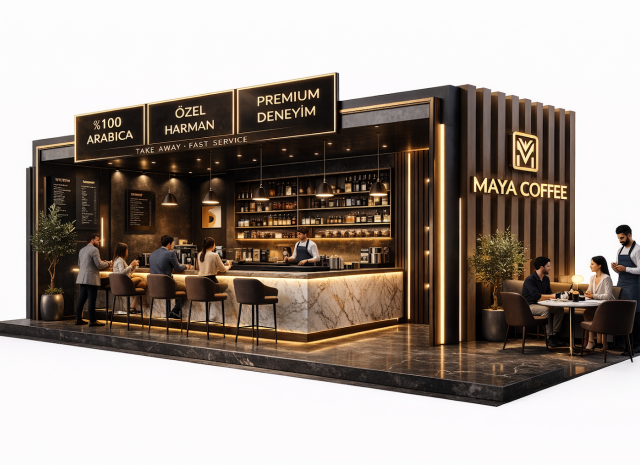 “Modüler Kafe Ünitesi” veya “Açık Cephe Kahve Barı”